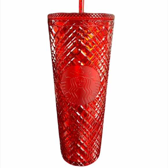 2021 Starbucks Holiday Jeweled Venti Tumbler 24 oz